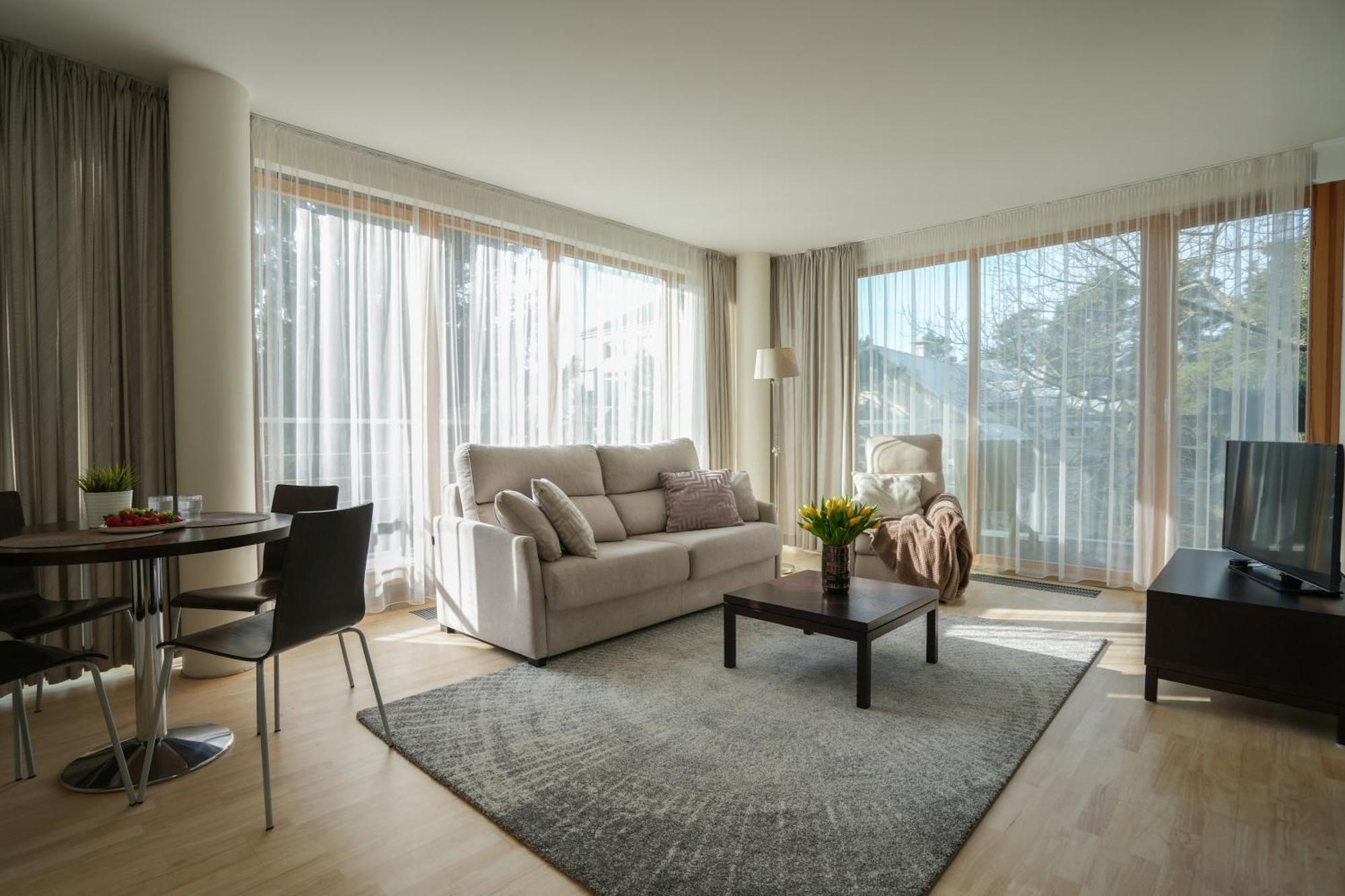 Apartamentai Tylios Pusys 팔랑가 외부 사진